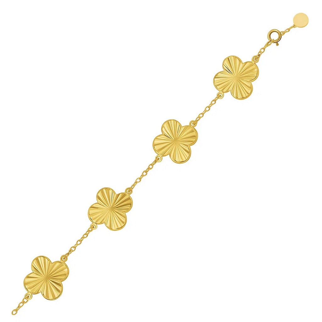 Clover Bracelet 54580 in 14K Yellow Gold