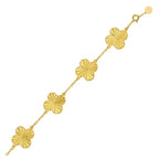 Clover Bracelet 54580 in 14K Yellow Gold