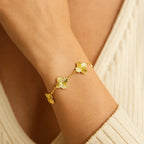 Clover Bracelet 54580 in 14K Yellow Gold