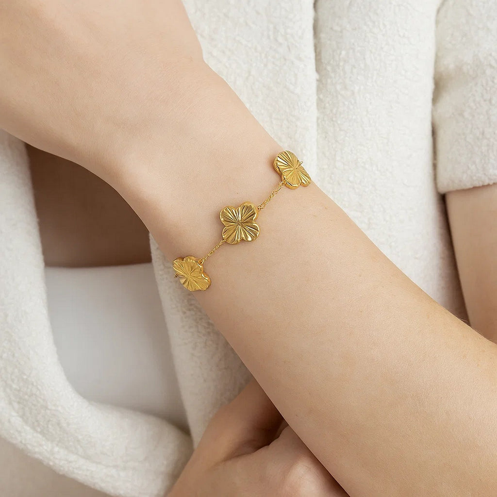 Clover Bracelet 54580 in 14K Yellow Gold