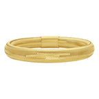 Large Stretch Mesh Bracelet in 14K Yellow Gold