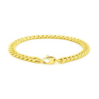 14K Yellow Gold Cuban Link Bracelet