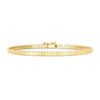 Brick Omega Bracelet in 14K Yellow Gold  Link Bracelets DEEVE