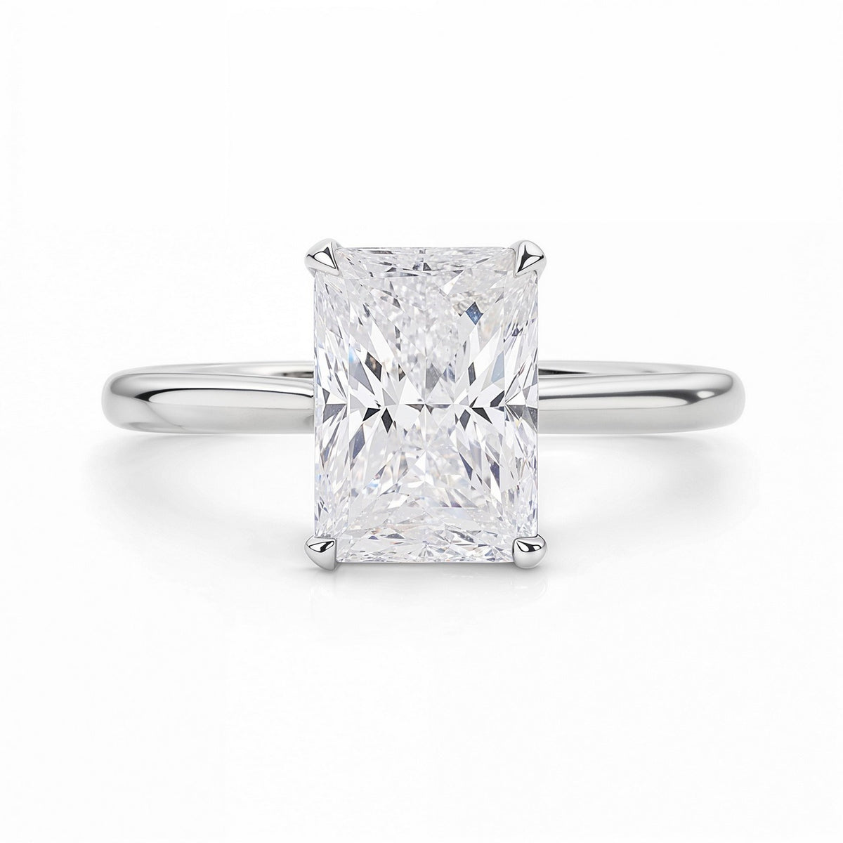3ct Radiant Lab Grown Diamond Ring | 14K Gold | Canada