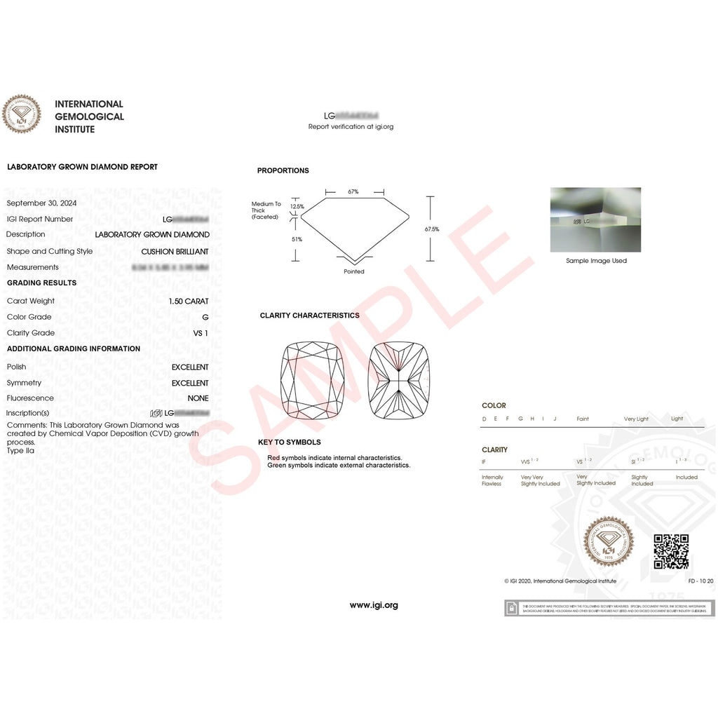 Cushion Cut Diamond Ring