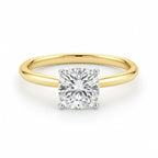 Cushion Cut Diamond Ring