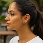 Open Circle Earrings | 14K Gold