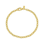 14K Yellow Gold Cable Chain Bracelet