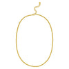 Bead Chain Necklace in 14K Yellow Gold | 2.30mm