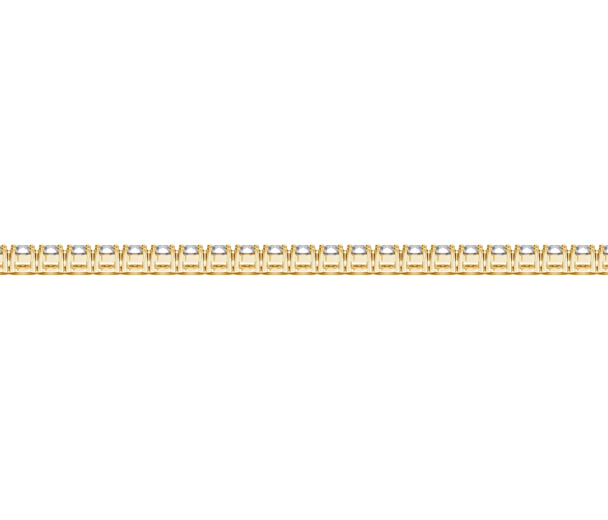 14k Gold Lab-Grown Diamond Tennis Bracelet – Deeve