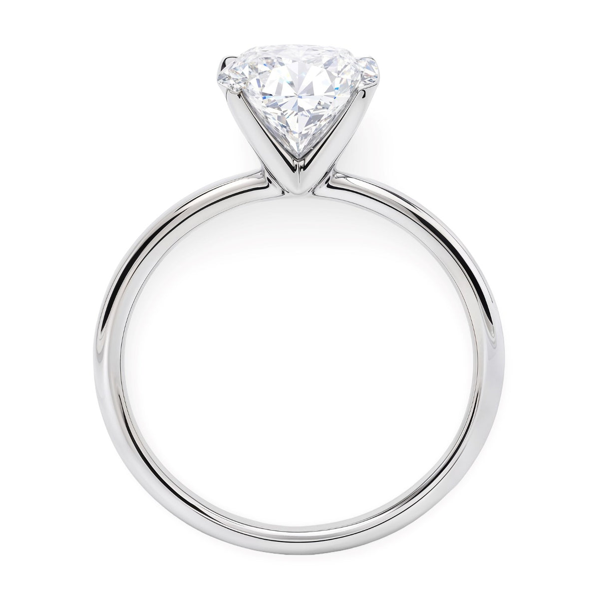 3ct Oval Lab Grown Diamond Ring | 14K Gold | Canada