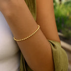 Pallina Bead Bracelet in 14K Yellow Gold