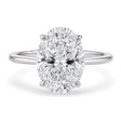 5ct Oval Lab Grown Diamond Ring | 14K Gold