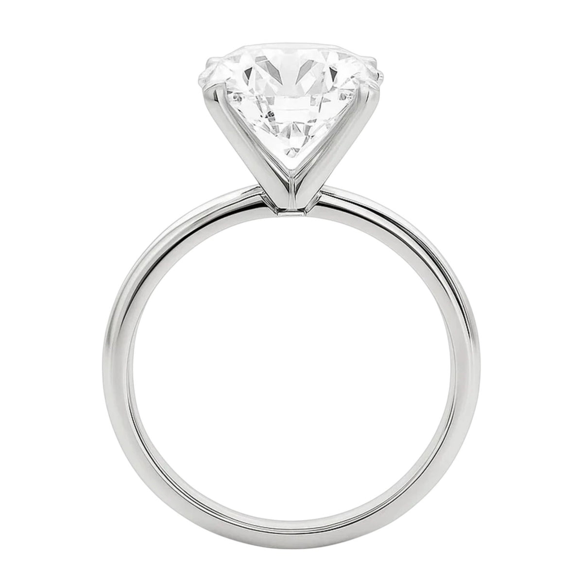5ct Oval Lab Grown Diamond Ring | 14K Gold | Canada