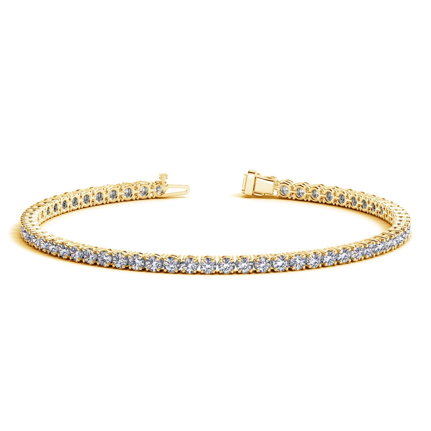 Diamond Tennis Bracelet (4 cctw F/G  VS2/SI1)