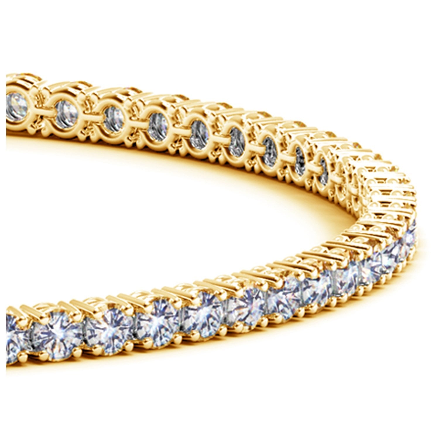 Diamond Tennis Bracelet (4 cctw F/G  VS2/SI1)
