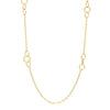 Twisted Link Necklace  Layered DEEVE