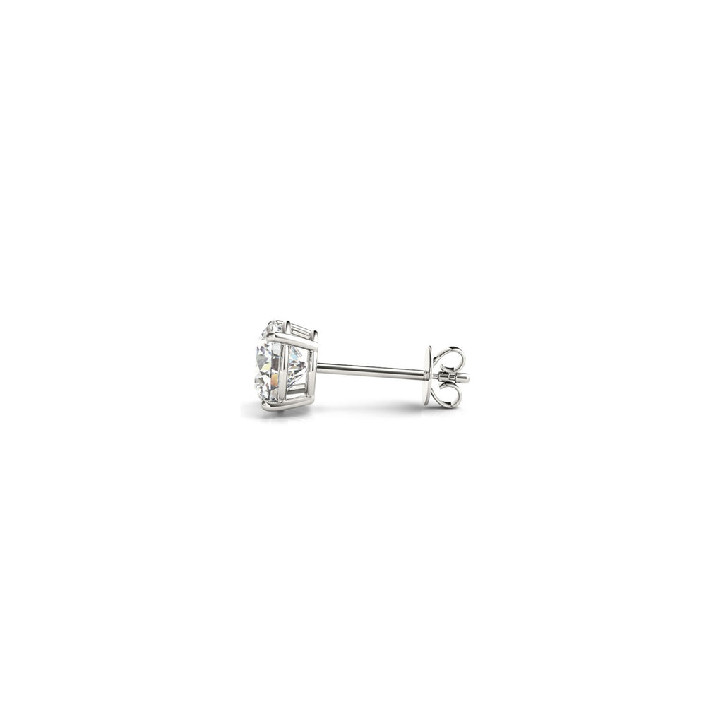 Lab Grown Diamond Stud Earrings | 14K Gold