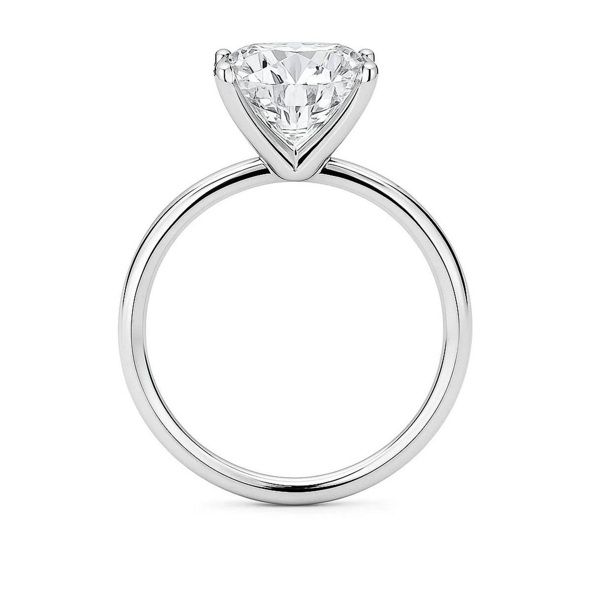 5ct Cushion Lab Grown Diamond Ring | 14K Gold | Canada