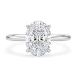 2ct Oval Lab Grown Diamond Ring | 14K Gold
