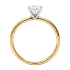 Oval Diamond Solitaire Ring