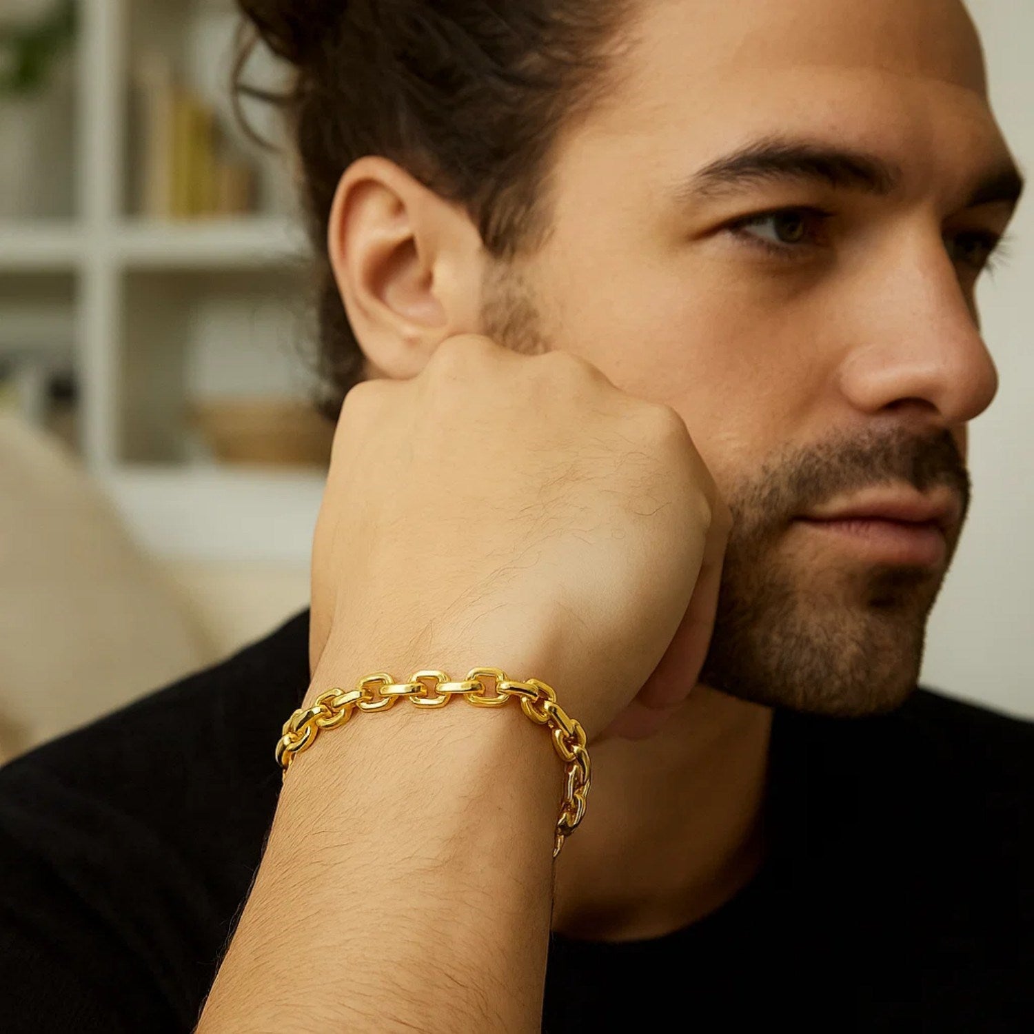 French Cable Bracelet