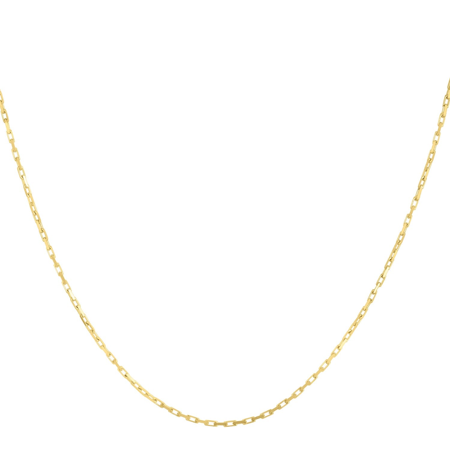 French Cable Chain in 14K Yellow Gold