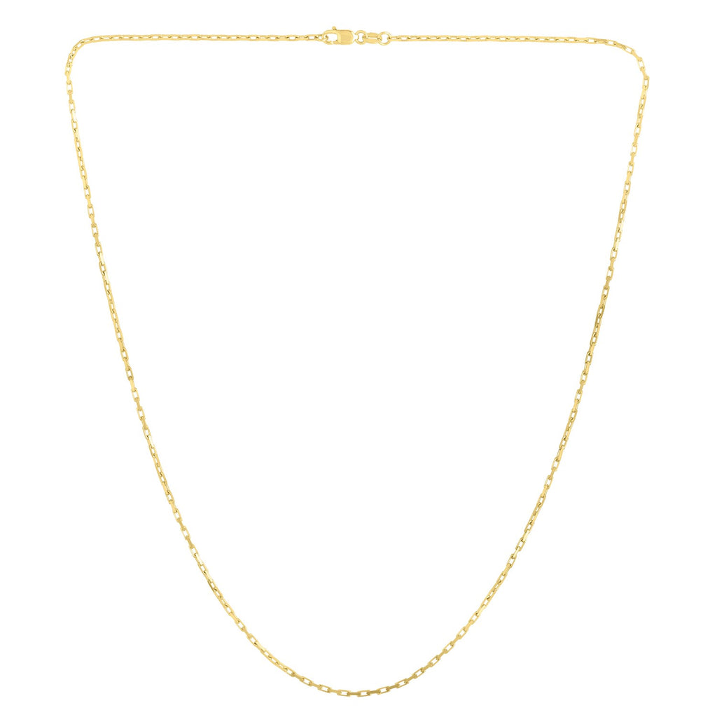 French Cable Chain in 14K Yellow Gold