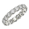 Lab Grown Diamond Eternity Ring in 14K White Gold | 3.00ct