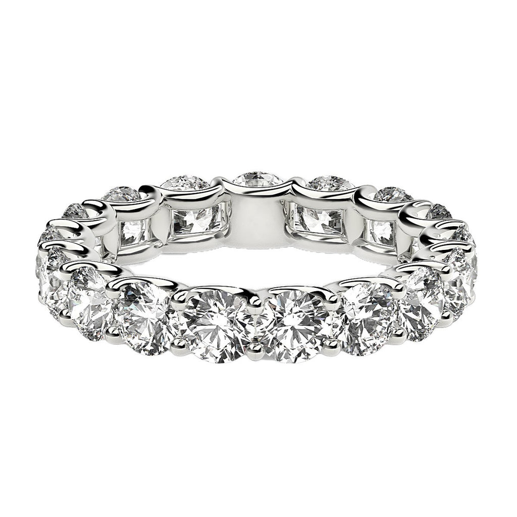 Lab Grown Diamond Eternity Ring in 14K White Gold | 3.00ct