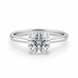 2ct Cushion Lab Grown Diamond Ring | 14K Gold