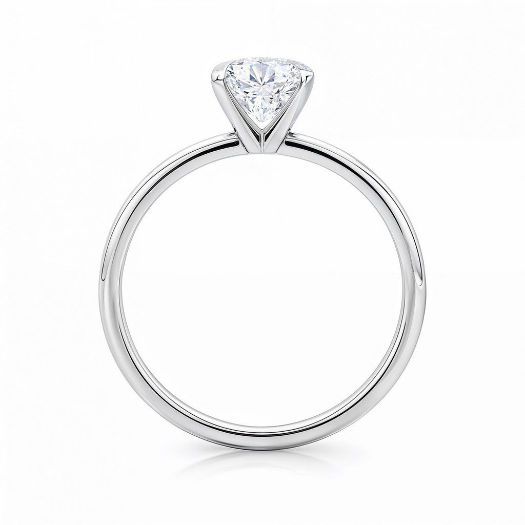 2ct Radiant Lab Grown Diamond Ring | 14K Gold