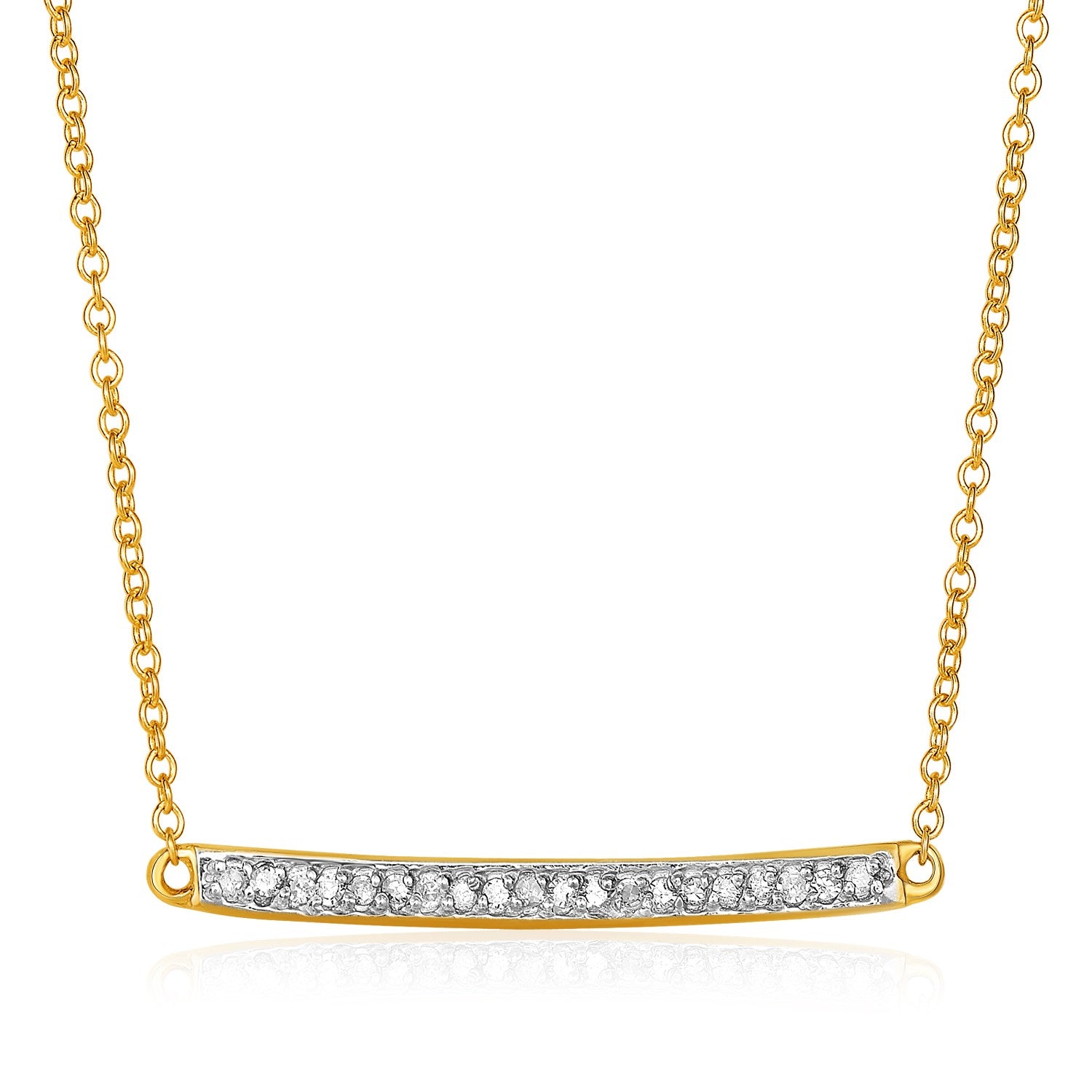 Diamond Bar Neckles