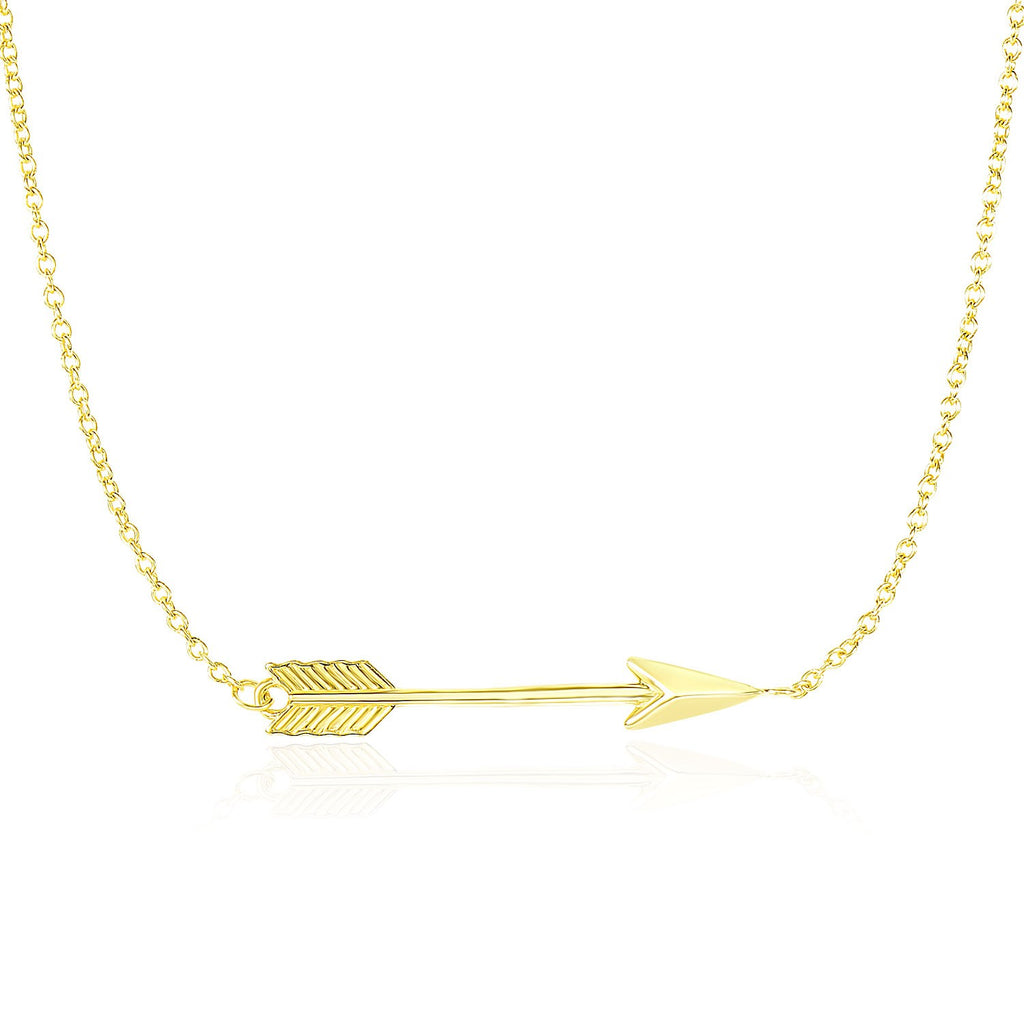 Arrow Pendant Necklace i