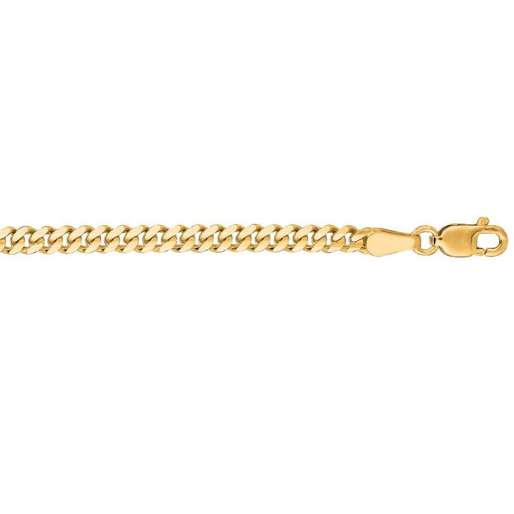 Light Gourmette Chain in 14K Yellow Gold