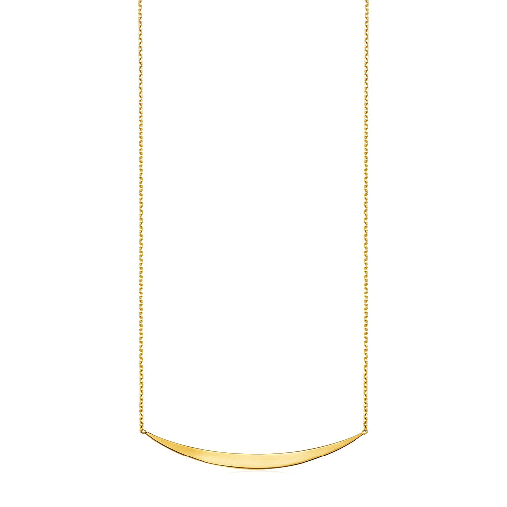 Curved Bar Necklace