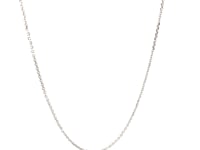 Diamond Cut Cable Chain (18k)
