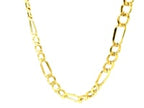 Lite Figaro Chain in 14K Yellow Gold