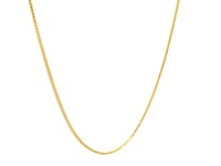Adjustable Franco Chain in 14K Yellow Gold