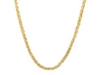14k Yellow Gold Light Weight Wheat Chain (3.20 mm)