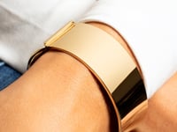 Designer Bold Width Bracelet in 14K Yellow Gold (24.60 mm)