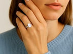 Oval Cut Diamond Ring