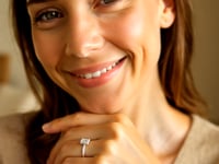 1.ct Emerald Cut Lab Grown Diamond Solitaire Ring in 14K White Gold | IGI Certified
