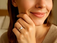 1.ct Princess Cut Lab Grown Diamond Solitaire Ring in 14K Yellow Gold | IGI Certified