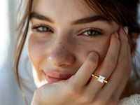 3.ct Princess Cut Lab Grown Diamond Solitaire Ring in 14K Yellow Gold | IGI Certified