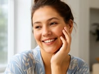 14K Gold Bracelet - Textured & Polished Pebble Stations