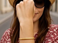 Medium Stretch Mesh Bracelet in 14K Yellow Gold