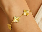 Clover Bracelet 54580 in 14K Yellow Gold