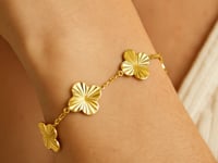 Clover Bracelet 54580 in 14K Yellow Gold