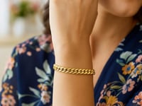 14K Yellow Gold Cuban Link Bracelet (5.90 mm)